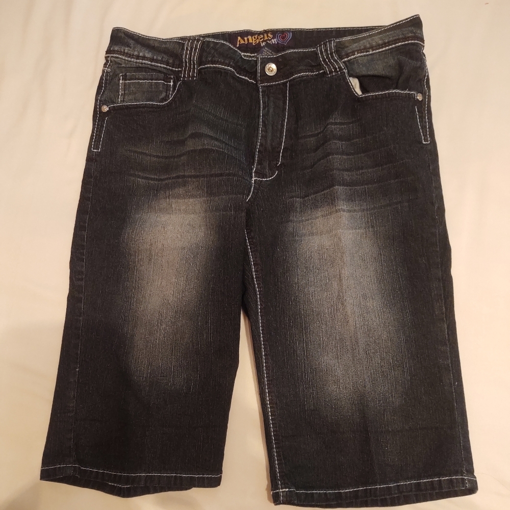 Angels denim Bermuda shorts size 18